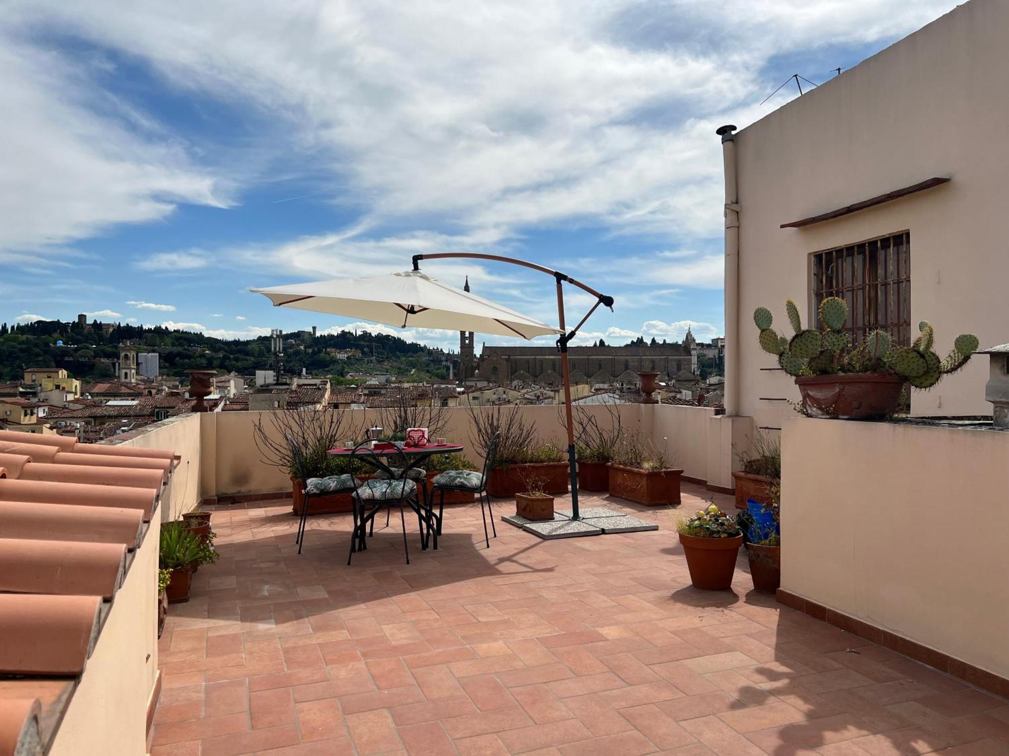 Bianca'S Home-Breathtaking Terrace 360° View Of Florencia Exterior foto